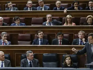 Mariano Rajoy, en el Congreso Mariano Rajoy, en el Congreso