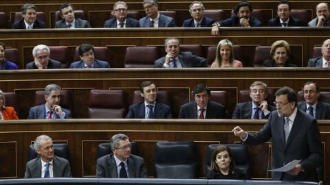 Mariano Rajoy, en el Congreso