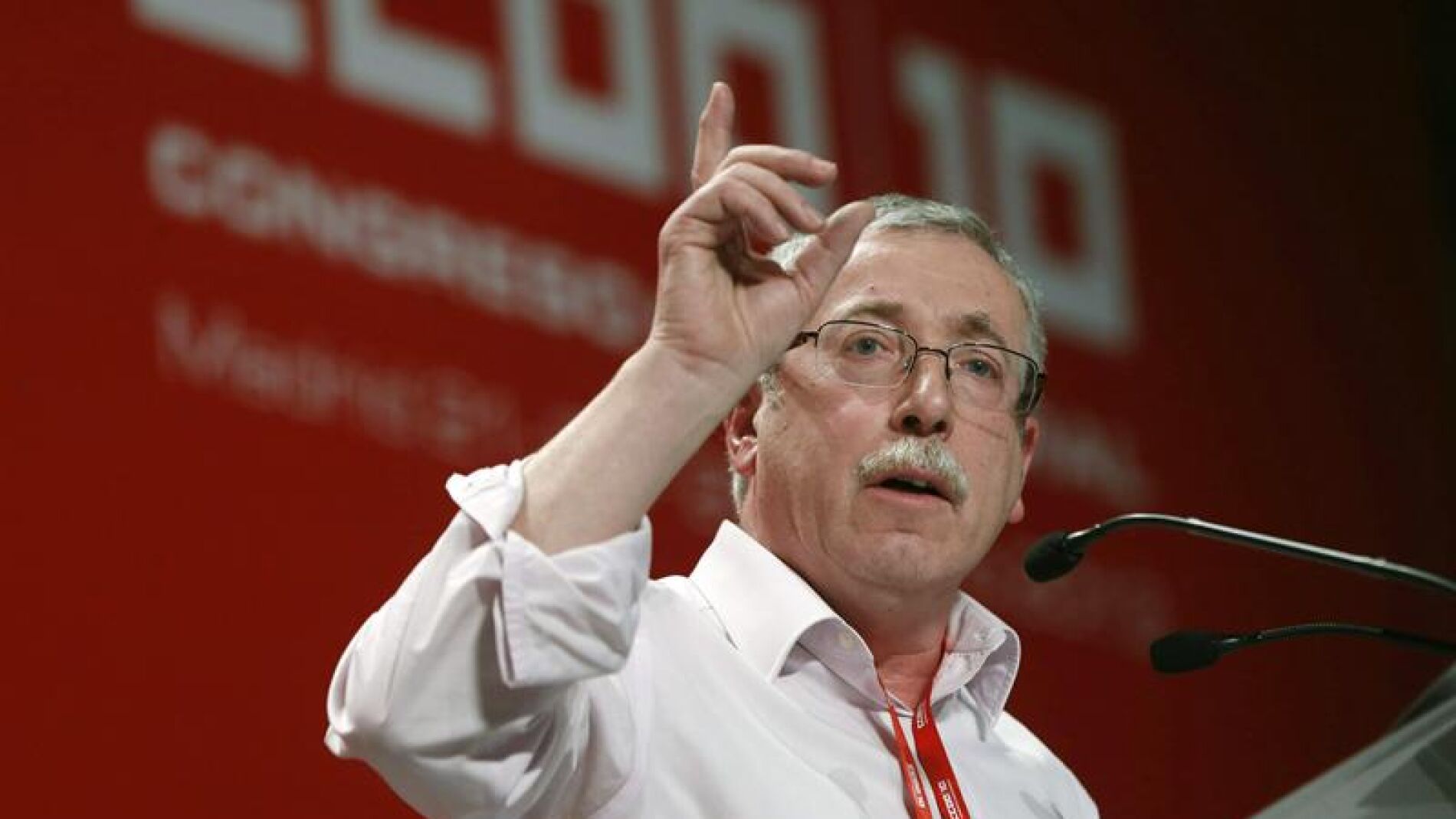 El secretario general saliente de CCOO, Ignacio Fern&aacute;ndez Toxo,