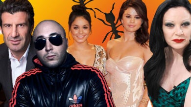 Alaska, Kiko Rivera, Luis Figo, Selena Gómez y Vanessa Hudgens en El Hormiguero