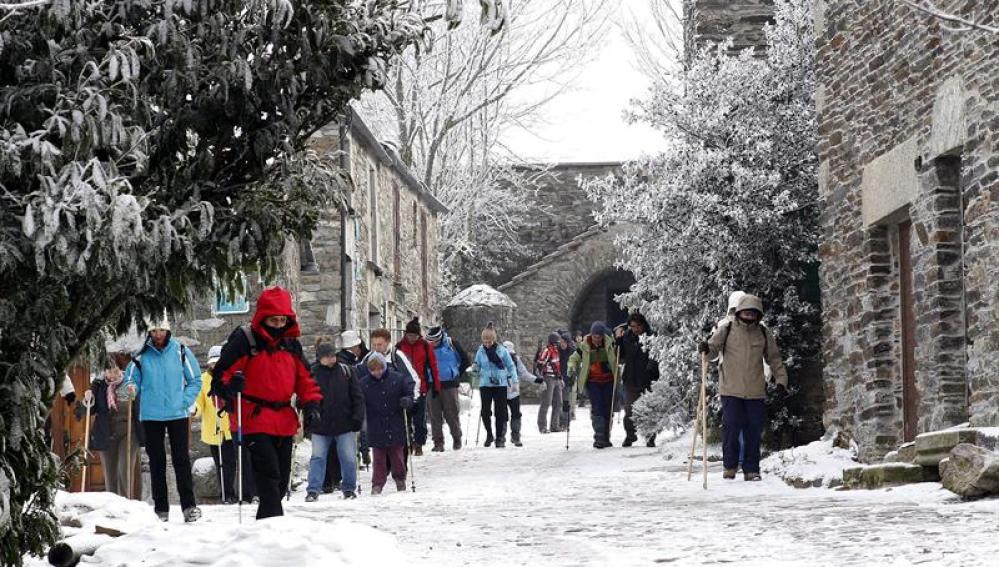 El norte se ha llenado de nieve