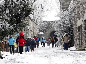 El norte se ha llenado de nieve