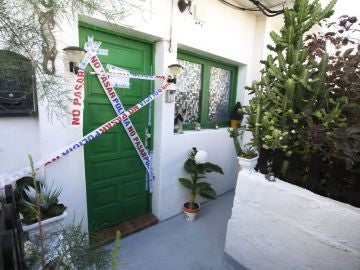 Casa familiar de la desaparecida y los presuntos autores del homicidio Casa familiar de la desaparecida y los presuntos autores del homicidio