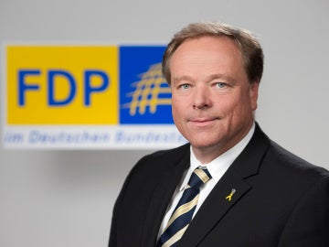 El ministro alemán de Cooperación, Dirk Niebel