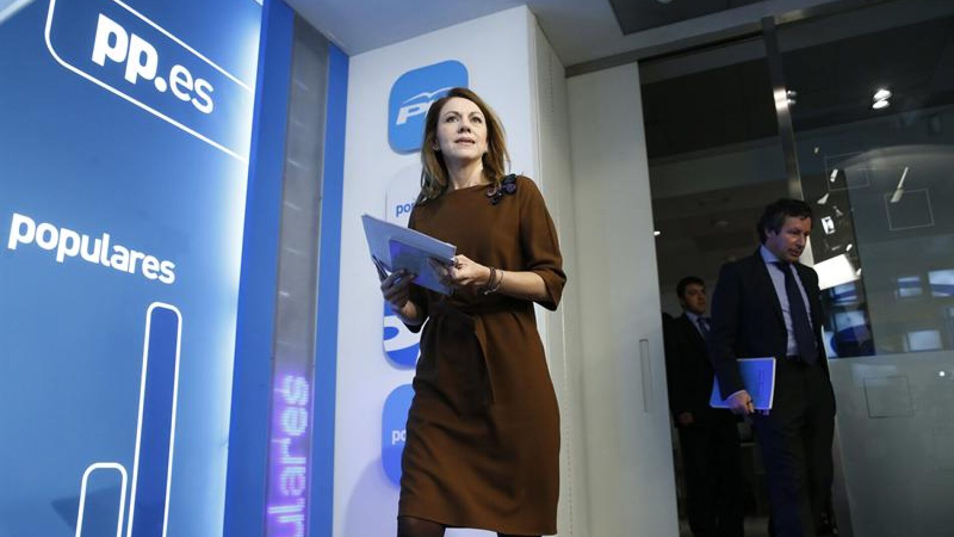 La secretaria general del PP, Mar&iacute;a Dolores de Cospedal