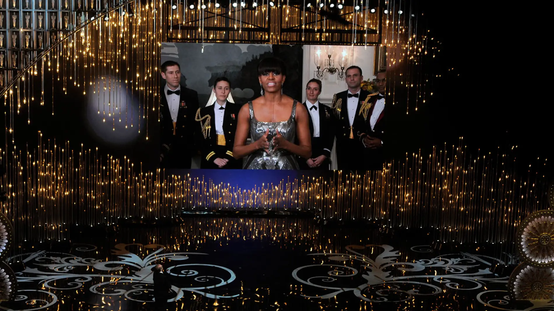 Michelle Obama anuncia el Oscar a mejor película