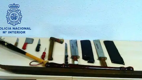 Detenidos 33 jóvenes en una operación contra dos bandas latinas en Madrid Detenidos 33 jóvenes en una operación contra dos bandas latinas en Madrid