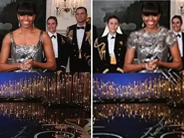 Michelle Obama, en la gala de los Oscar Michelle Obama, en la gala de los Oscar
