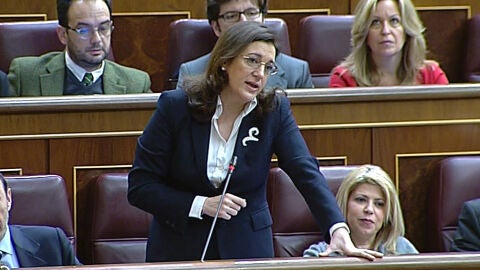 Soraya Rodr&iacute;guez en el Congreso