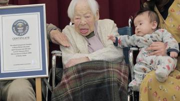 Misao Okawa, la mujer más anciana del mundo
