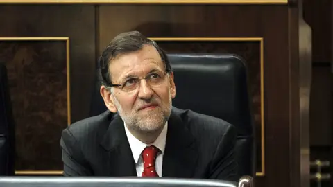 Mariano Rajoy en la sesión de control del Congreso Mariano Rajoy en la sesión de control del Congreso