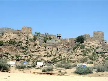 Zona ocupada por grupos tribales en Yemen Zona ocupada por grupos tribales en Yemen