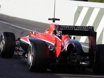 El Marussia de Jules Bianchi