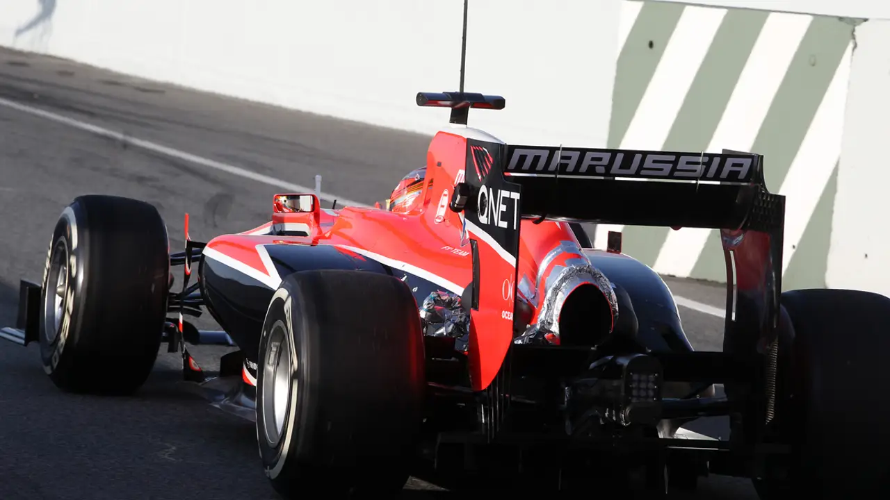 El Marussia de Jules Bianchi