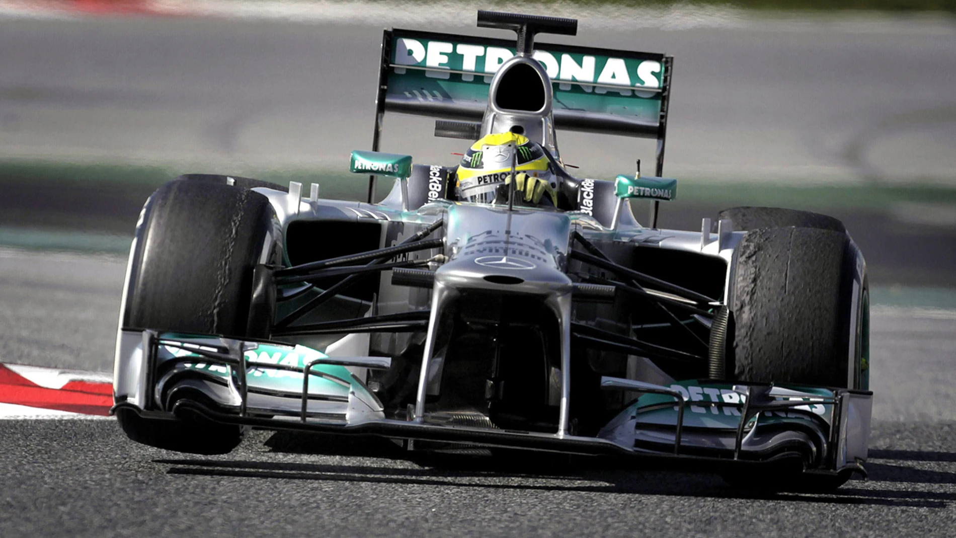 Nico Rosberg en acción