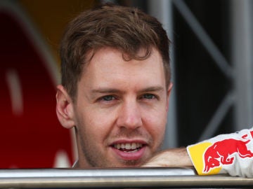 Sebastian Vettel en Montmeló