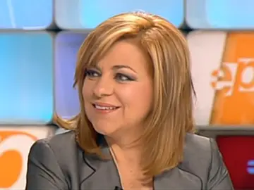 Elena Valenciano en Espejo Público Elena Valenciano en Espejo Público