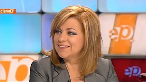 Elena Valenciano en Espejo Público Elena Valenciano en Espejo Público