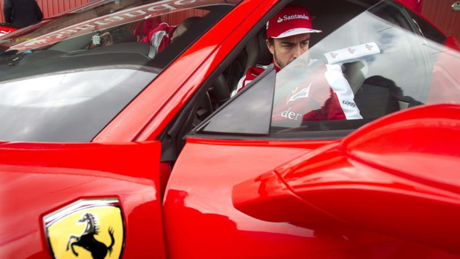  El piloto espa&ntilde;ol del equipo Ferrari, Fernando Alonso
