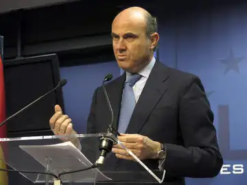 Luis De Guindos después de la reunión del Ecofin Luis De Guindos después de la reunión del Ecofin