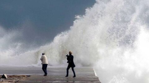 La playa de Bogatell de Barcelona