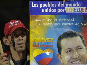 Seguidores de Hugo Chávez