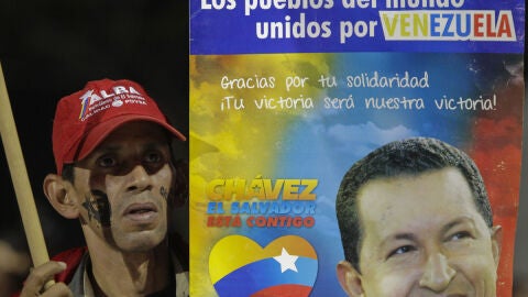 Seguidores de Hugo Ch&aacute;vez