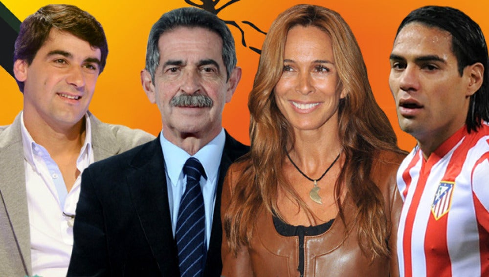 Jesulín, Revilla, Lydia Bosch y Falcao en El Hormiguero