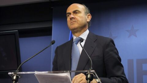 El ministro de Econom&iacute;a y Competitividad, Luis de Guindos