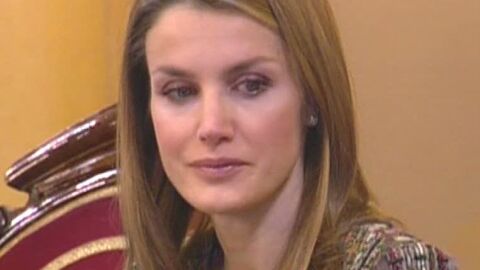 Do&ntilde;a Letizia, emocionada en el Senado