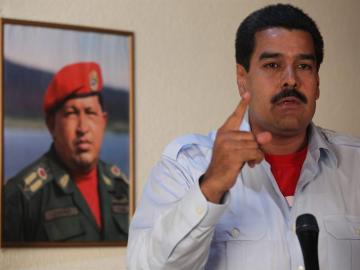 El presidente encargado, Nicolás Maduro