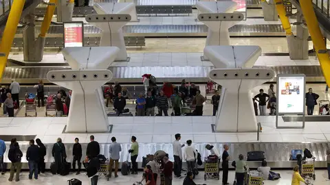 Imagen del interior de la T4 de Barajas Imagen del interior de la T4 de Barajas