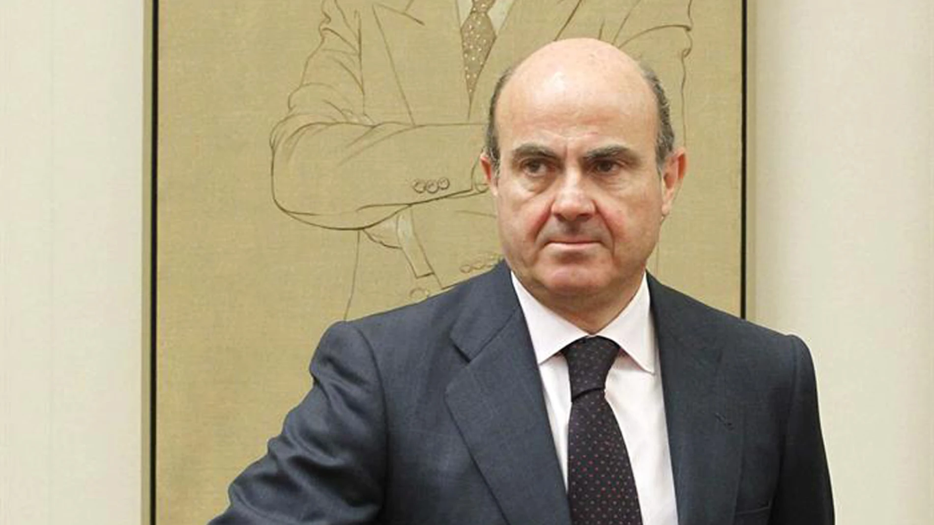 Luis de Guindos en la Comisión de Economía del Congreso Luis de Guindos en la Comisión de Economía del Congreso
