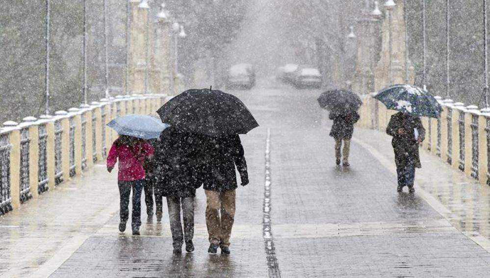 Nieve en Teruel