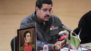  El presidente encargado de Venezuela, Nicolás Maduro