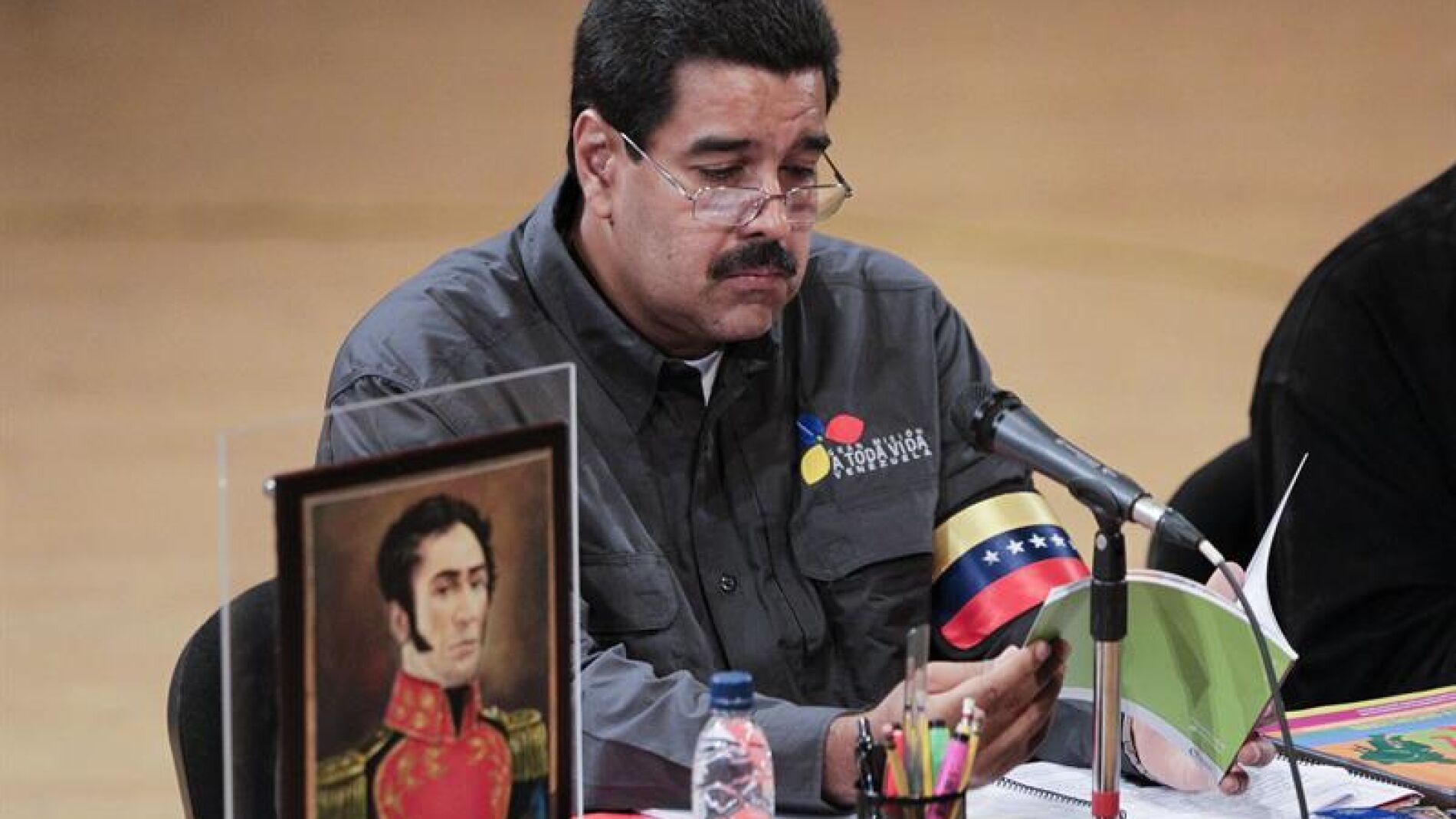  El presidente encargado de Venezuela, Nicol&aacute;s Maduro