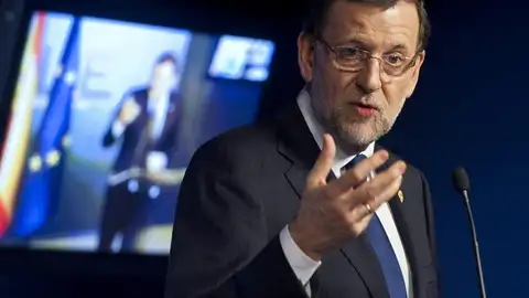 Rajoy en el Consejo de la UE Rajoy en el Consejo de la UE