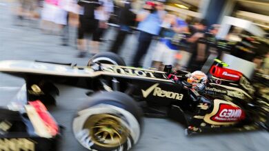 Alonso termina segundo tras Grosjean en unos Libres 3 marcados por la lluvia