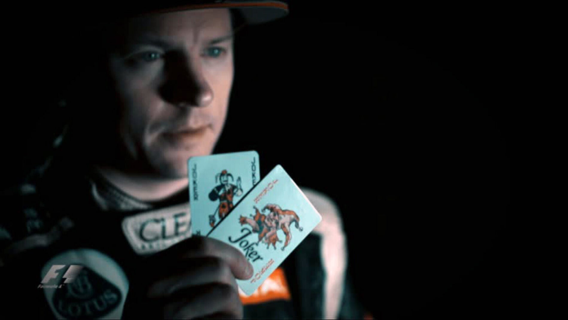 Kimi Raikkonen, con la carta del Joker