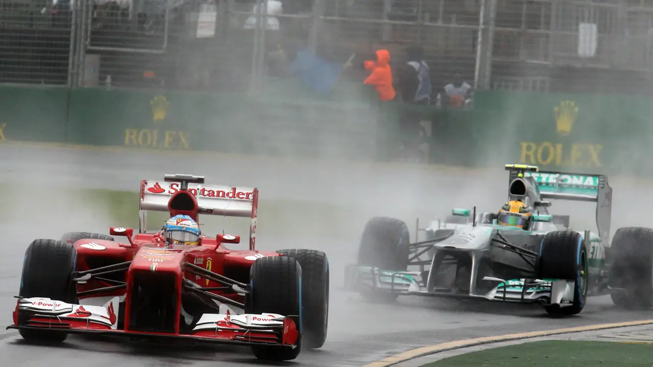 Alonso y Hamilton en Q1