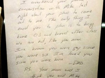 La carta de un padre a su hijo gay se vuelve viral