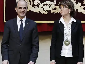 Yolanda Barcina y Alberto Catalán Yolanda Barcina y Alberto Catalán