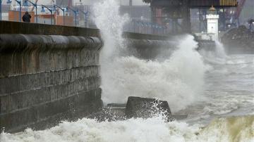 Alerta por marea gruesa