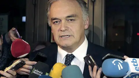 El vicesecretario general del PP, Esteban González Pons a la salida del juzgado El vicesecretario general del PP, Esteban González Pons a la salida del juzgado