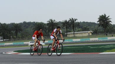 El clima extremo de Sepang pone a prueba la fiabilidad de los monoplazas