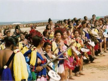 Baile tradicional de Suazilandia