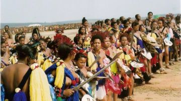 Baile tradicional de Suazilandia