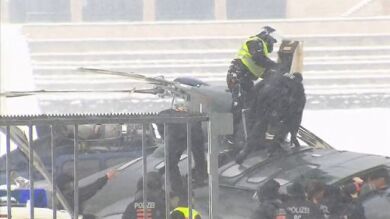 Muere un piloto en el choque de dos helicópteros de Policía en Berlín