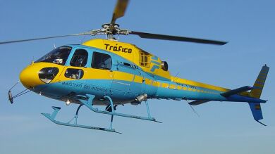 El helicóptero de la DGT, Pegasus, multa cinco veces más que un radar terrestre 