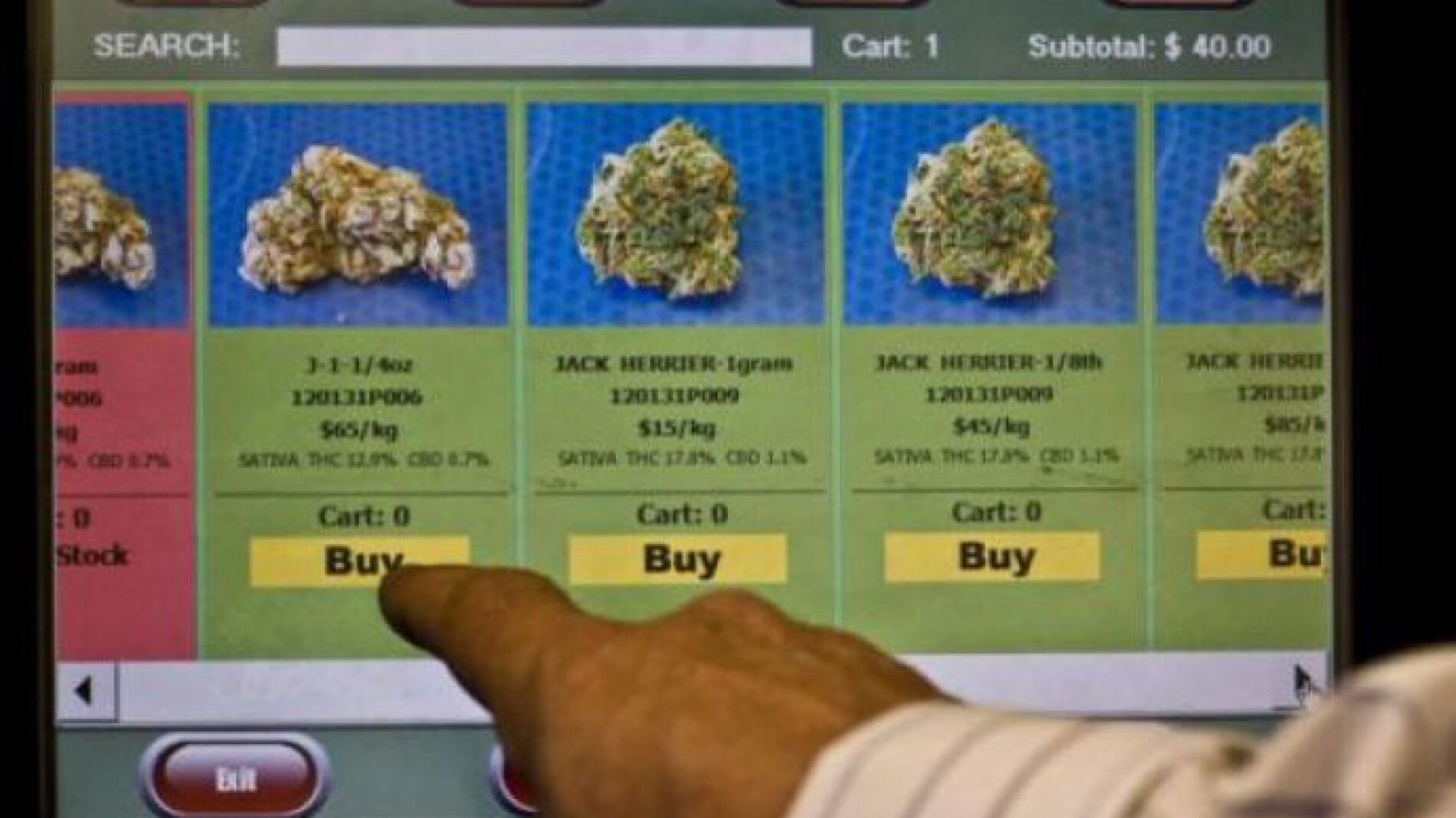 M&aacute;quina expendedora de marihuana